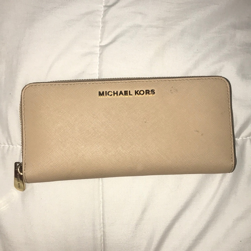Michael Kors Tan Wallet